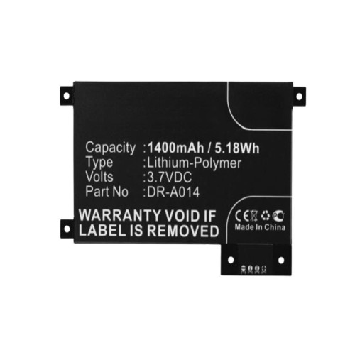 Battery DR-A014 D01200 DC3.7V 1400mAh 5.18Wh New