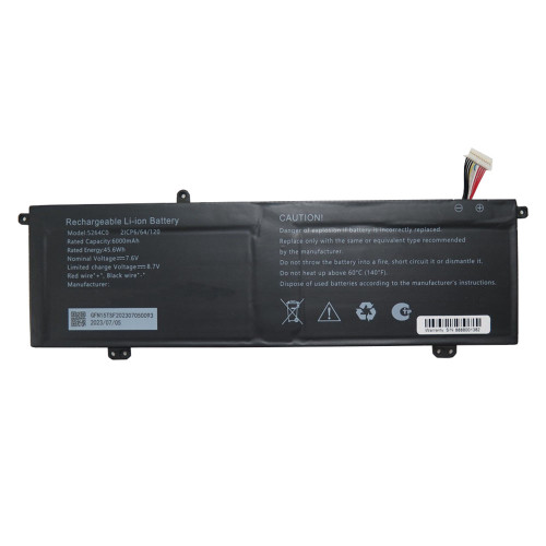 Laptop Battery For OSIO FocusLine F150i-006 6000mAh 7.6V 45.6Wh New