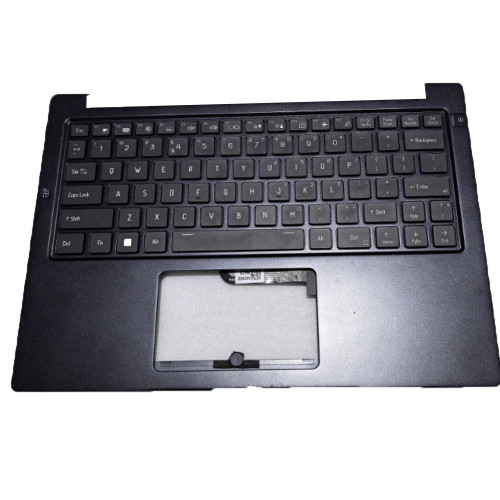Laptop Palmrest For CLEVO L240 L240TU 6-39-L2402-032 Black Keyboard Without Touchpad New