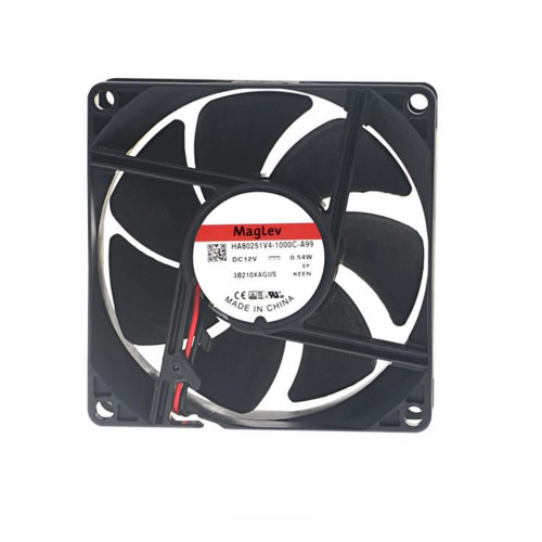 Cooling Fan For SUNON HA80251V4-1000C-A99 DC12V 0.54W 2Lines