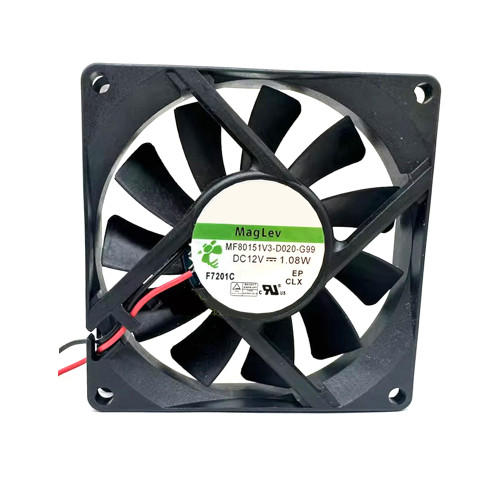 Cooling Fan For SUNON ME80151V3-D020-G99 DC12V 1.08W 2PIN 2Lines