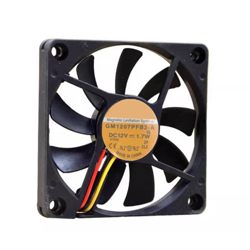 Cooling Fan For SUNON GM1207PFB2-A G DC12V 1.7W 3Lines 7CM