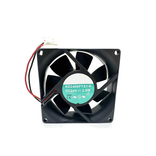 Cooling Fan For SUNON KD2408PTS1-6 DC24V 2.9W 2PIN 2Lines