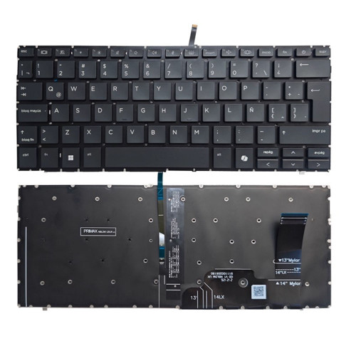 Laptop Keyboard For HP EliteBook 830 G11 835 G11 with backlit Latin America LA Silver New