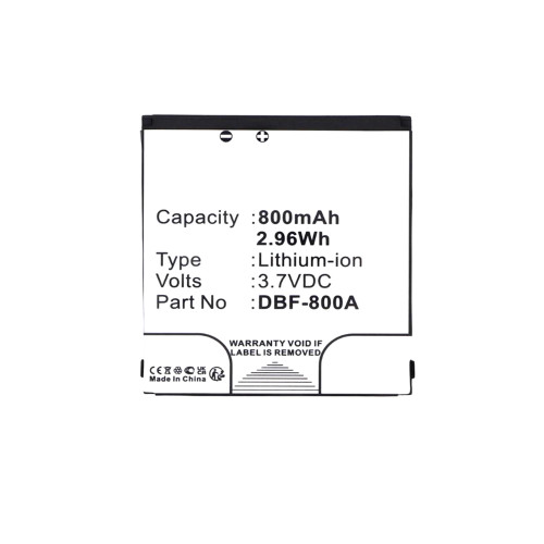 Battery DBF-800A DC3.7V 800mAh 2.96Wh New