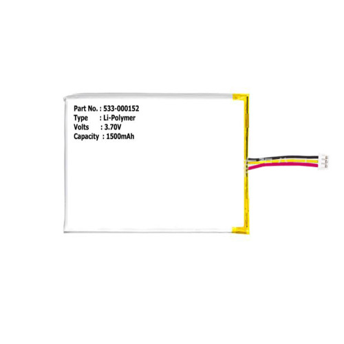 Battery 533-000152 DC3.70V 1500mAh 3PIN New