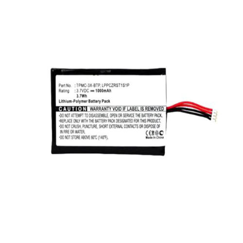 Battery TPMC-3X-BTP LPPCZRST1S1P DC3.7V 1000mAh 3.7Wh 4PIN New