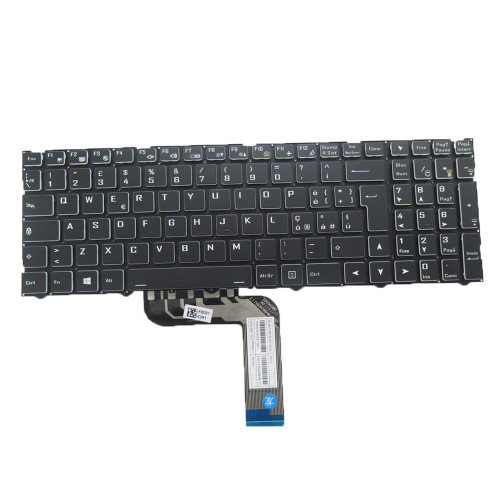 Laptop No Backlit Keyboard For Gigabyte For AORUS 7 Series (9th Gen) For AORUS 7 GA NA SA Italy IT With Black No Frame New