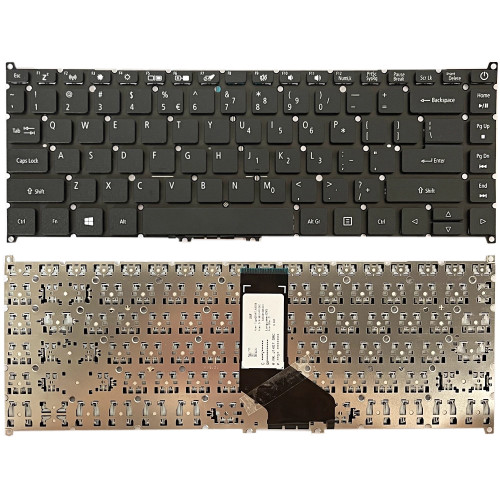 Laptop No Backlit Keyboard For ACER TravelMate P2 14 TMP214-51 TMP214-51-55FM TMP214-52 TMP214-52G-58DR English US Black New