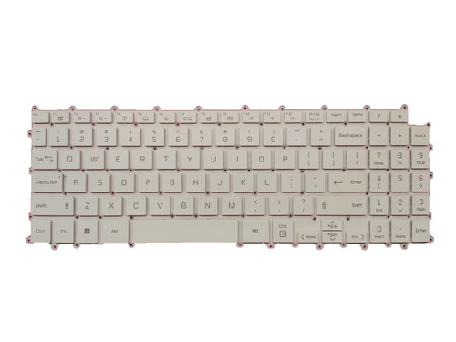 Laptop Backlit Keyboard For LG 14Z90S 14Z90S-G 14Z90S-V English US White New