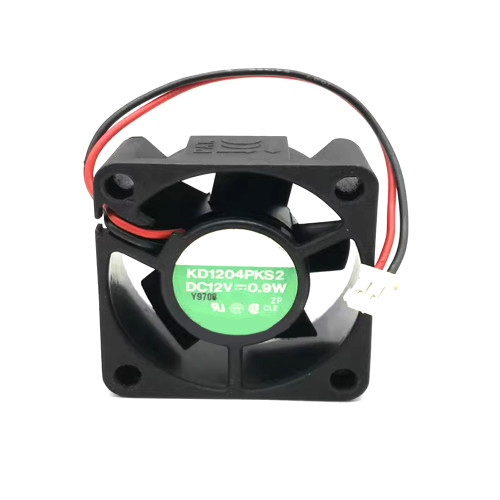 Cooling Fan For SUNON KD1204PKS2 DC12V 0.9W 4CM 2PIN 2Lines