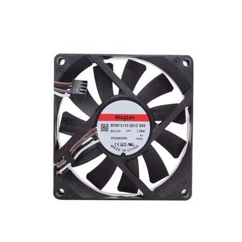Cooling Fan For SUNON MF80151V3-Q01C-S99 DC12V 1.38W 4PIN 4Lines