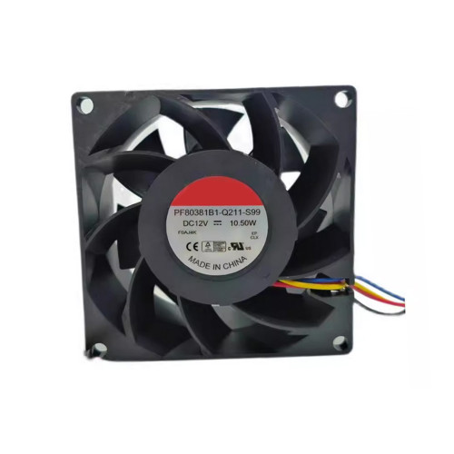 Cooling Fan For SUNON PF80381B1-Q211-S99 DC12V 10.50W 4PIN 4Lines