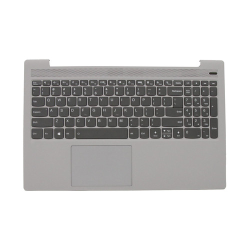 Laptop PalmRest&keyboard For Lenovo 5-15IIL05 5-15ARE05 5-15ITL05 5-15ALC05 English US 5CB0X56085 With Fingerprint Backlight Touchpad GreyNew