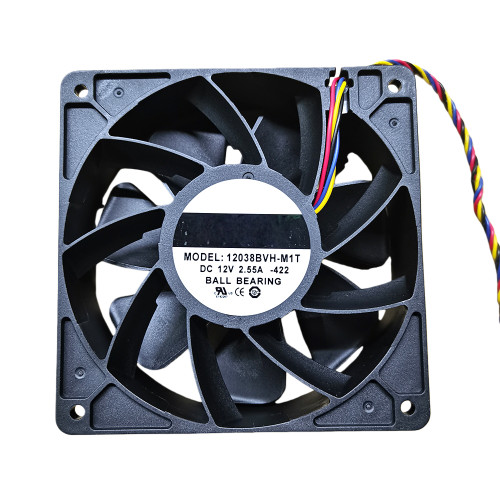 Cooling Fan For BECOOL 12038BVH-M1T-422 12038BVH-M1T -422 DC12V 2.55A 4PIN 4Lines