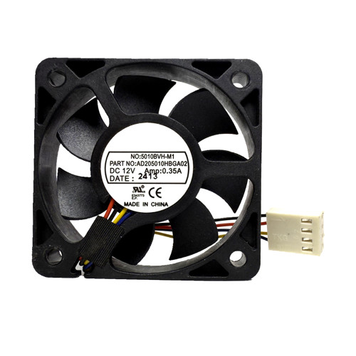 Cooling Fan For BECOOL 5010BVH-M1 AD205010HBGA02 DC12V 0.35A 4PIN 4Lines