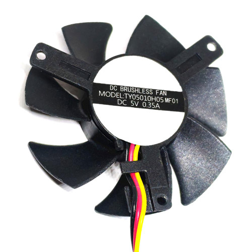 Cooling Fan TY05010H05 MF01 DC5V 0.35A 3PIN 3Lines