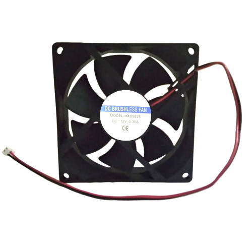 Cooling Fan HXD9225 DC12V 0.30A 2PIN 2Lines