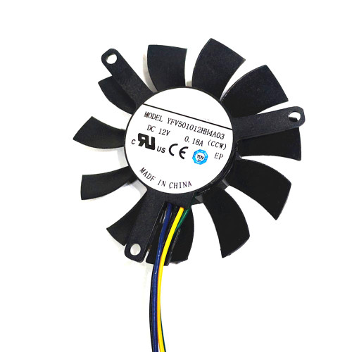 Cooling Fan YFV501012HH4A03 DC12V 0.18A 3PIN 3Lines