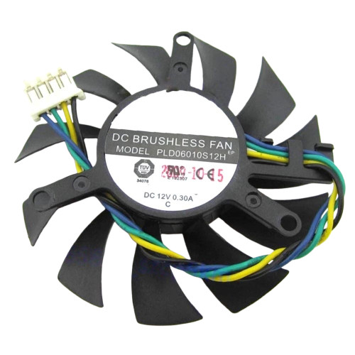 Cooling Fan PLD06010S12H DC12V 0.30A 4PIN 4Lines