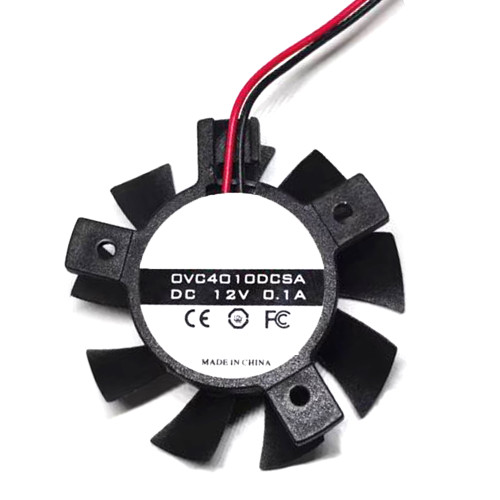 Cooling Fan 0VC4010DCSA OVC4010DCSA DC12V 0.1A 2PIN 2Lines