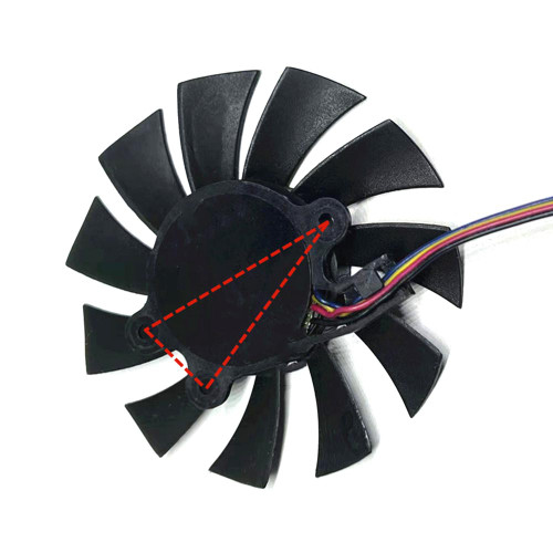 Cooling Fan WSA08010F5M DC5V 4PIN 4Lines