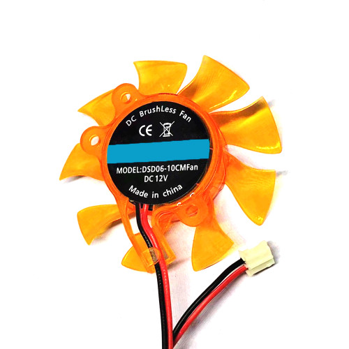 Cooling Fan DSD06-10CMFan DC12V 2PIN 2Lines