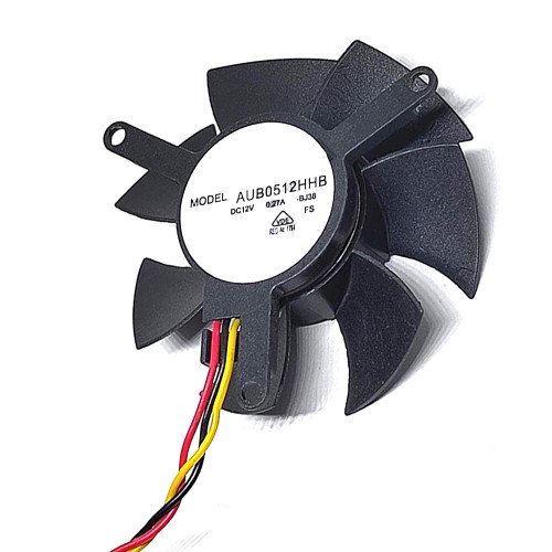 Cooling Fan AUB0512HHB-BJ38 DC12V 0.27A 3PIN 3Lines