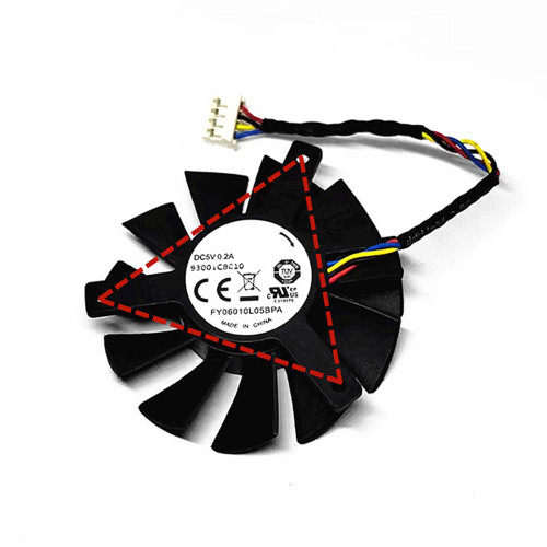 Cooling Fan FY06010L05BPA DC5V 0.2A 4PIN 4Lines
