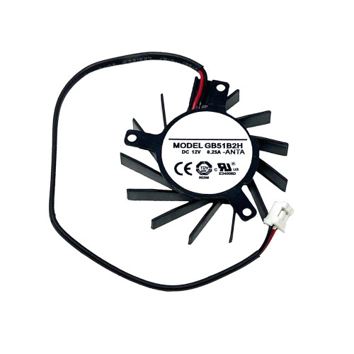 Cooling Fan GB51B2H-ANTA DC12V 0.25A 2PIN 2Lines