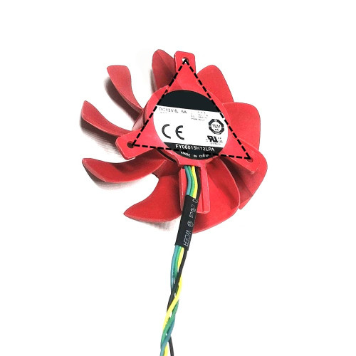 Cooling Fan Y06015H12LPA DC12V 0.45A 4PIN 4Lines