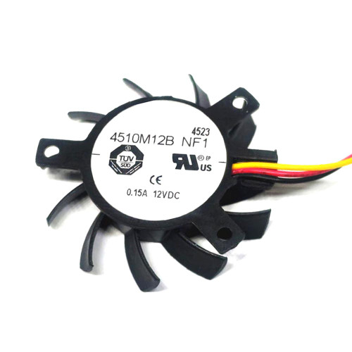 Cooling Fan 4510M12B NF1 12VDC 0.15A 3PIN 3Lines