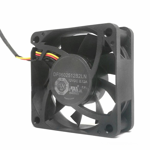 Cooling Fan DF0602512B2LN 12VDC 0.12A 3PIN 3Lines