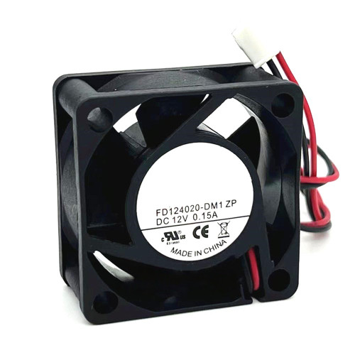 Cooling Fan For DOCENG FD124020-DM1 ZP DC12V 0.15A 2PIN 2Lines