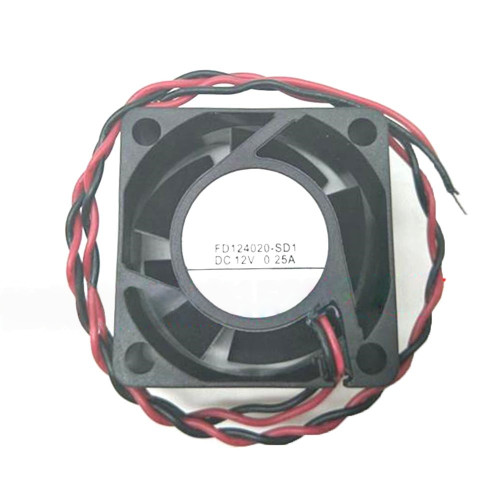 Cooling Fan For DOCENG FD124020-SD1 ZP DC12V 0.25A 2Lines