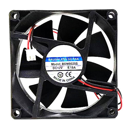 Cooling Fan For BDK BDM8025S DC12V 2PIN 2Lines