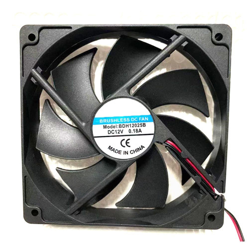 Cooling Fan For BDK BDH12025B DC12V 0.18A 2PIN 2Lines