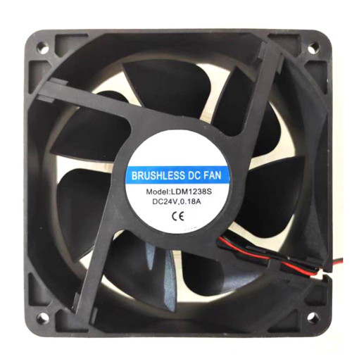 Cooling Fan For LD LDM12038S DC24V 0.18A 2Lines