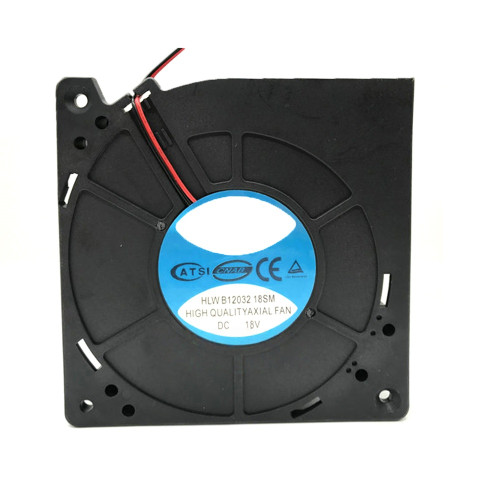 Cooling Fan For HUALIWANG HLWB1203218SM DC18V 2Lines