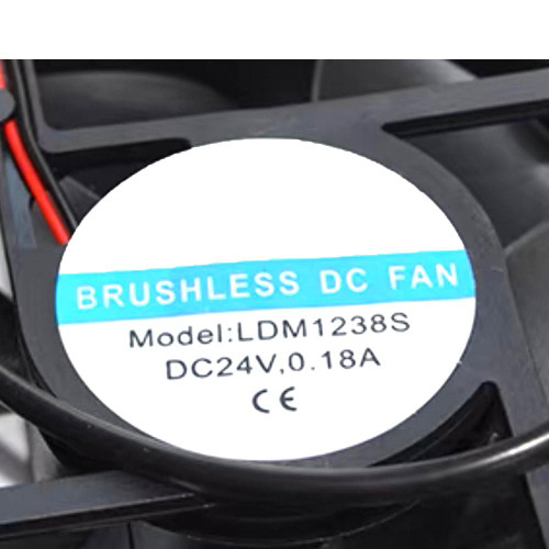Cooling Fan For LD LDH12038S DC24V 0.18A 2Lines