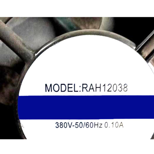 Cooling Fan For LD RAH12038 380V-50/60HZ 0.10A