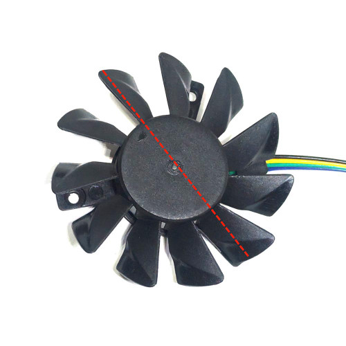 Cooling Fan For QNAP QM2-2P10G1TA DC12V 4PIN 4Lines