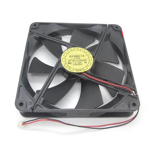 Cooling Fan For Y.L.FAN D14SM-12 DC12V 0.70A 2PIN 2Lines
