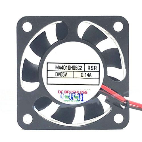 Cooling Fan For MECHATRONICS MA4010H05C2-RSR MA4010H05C2 RSR DC05V 0.14A 2Lines
