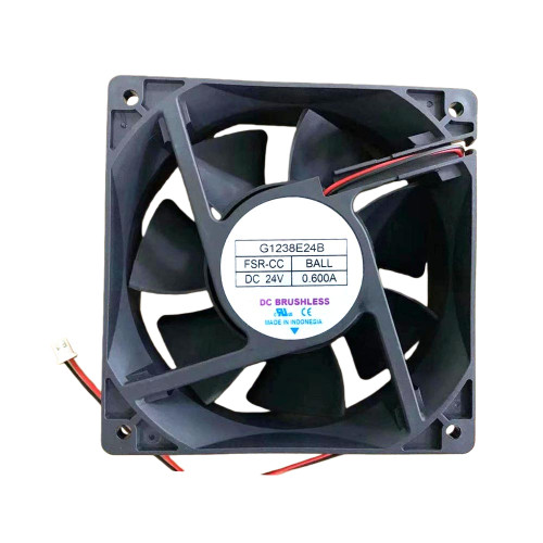 Cooling Fan For MECHATRONICS G1238E24B-FSR-CC G1238E24B FSR-CC DC24V 0.600A 2PIN 2Lines