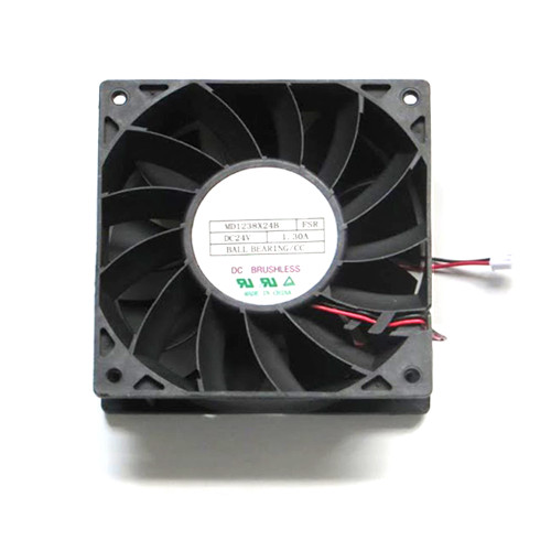 Cooling Fan For MECHATRONICS MD1238X24B-FSR MD1238X24B FSR DC24V 1.30A 2PIN 2Lines