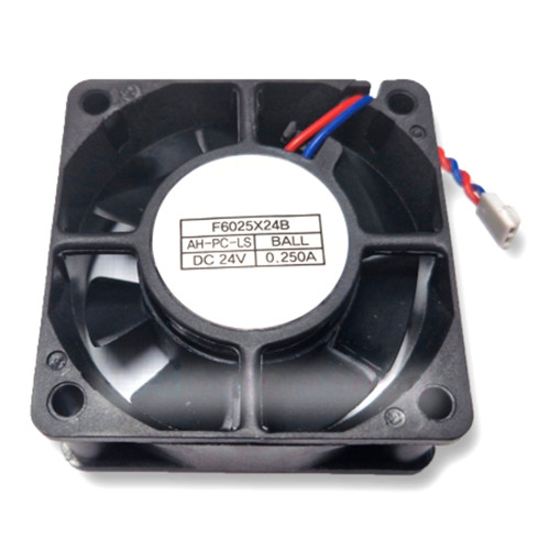 Cooling Fan For NONOISE F6025X24B-AH-PC-LS F6025X24B AH-PC-LS DC24V 0.250A 2PIN 2Lines