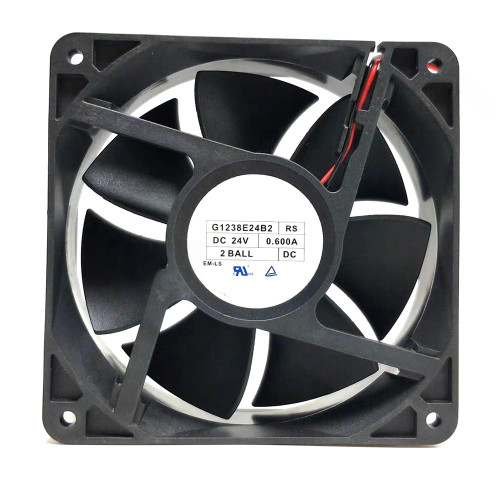Cooling Fan For NONOISE G1238E24B2-RS G1238E24B2 RS DC24V 0.600A 2PIN 2Lines