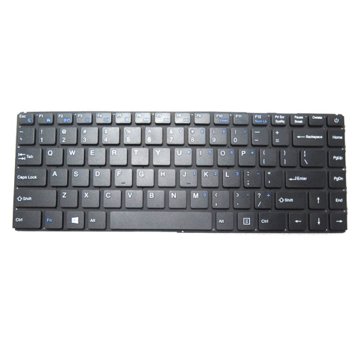 Replacement Laptop Keyboard For Gfast N-110 English US Black Without Frame