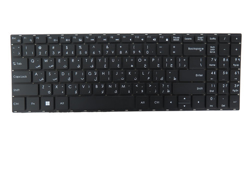 Laptop Keyboard For Machenike MACHCREATOR GENESIS R16 Arabia AR Black Without Frame